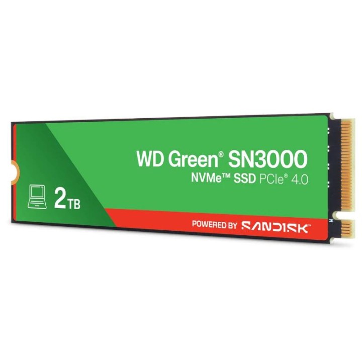 WD Green SN3000 SSD 2TB PCIe Gen4  NVMe