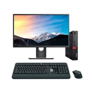 Lenovo ThinkCentre M910Q Mini PC Core i5 6500T | LCD | 16 GB | 240 SSD | WIFI | TEC. Y RATON INALAMBRICO | DP