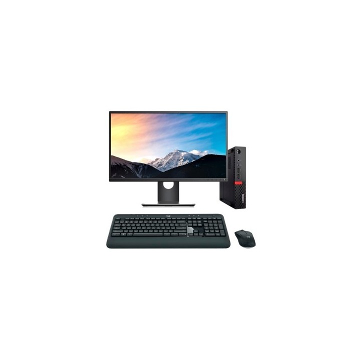 Lenovo ThinkCentre M910Q Mini PC Core i5 6500T | LCD | 16 GB | 240 SSD | WIFI | TEC. Y RATON INALAMBRICO | DP