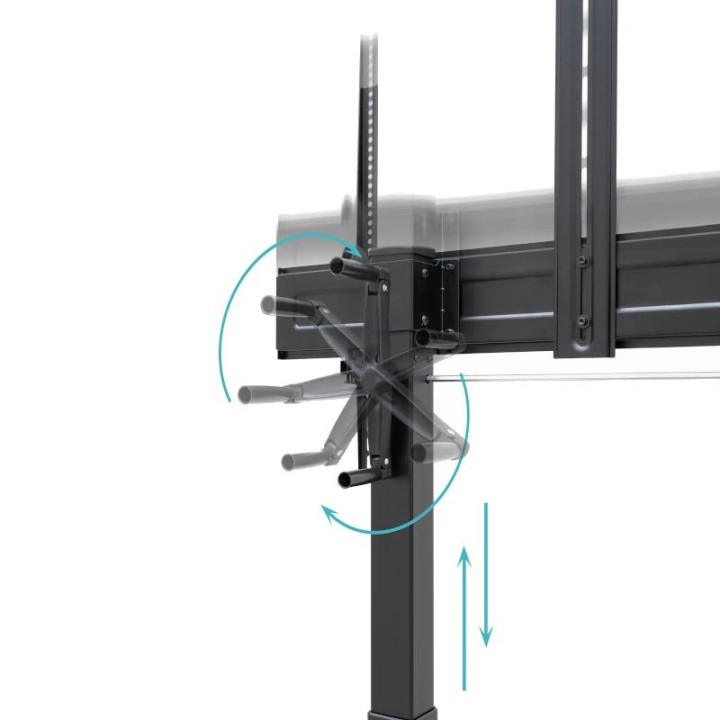 Tooq FS20406HM-B Soporte ruedas Aquiles 60-100"