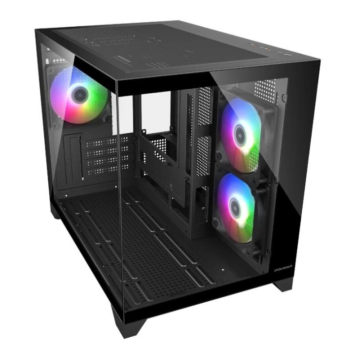 Cougar Caja Semitorre FV150 Mini Rgb Black