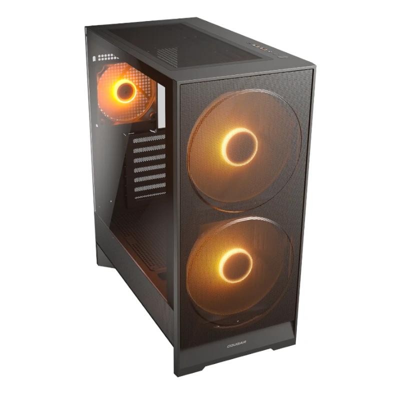 Cougar Caja Semitorre Airface 180 Black