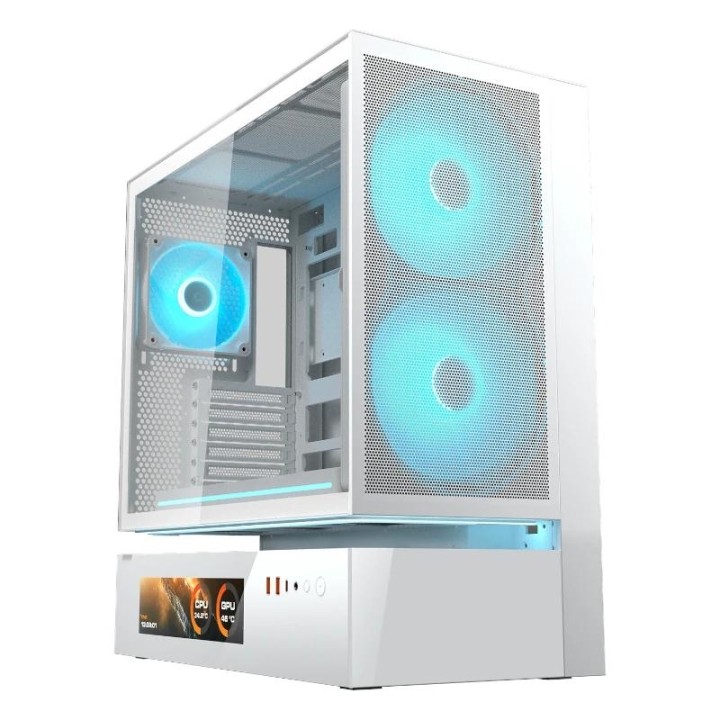 Cougar Caja Semitorre CFV235 Mesh Vision White