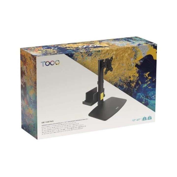 Tooq DB1127TN-B Soporte mesa Monitor+Minipc 17-27
