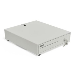 iggual Cajón portamonedas IRON-10W 38cm 4+6 blanco