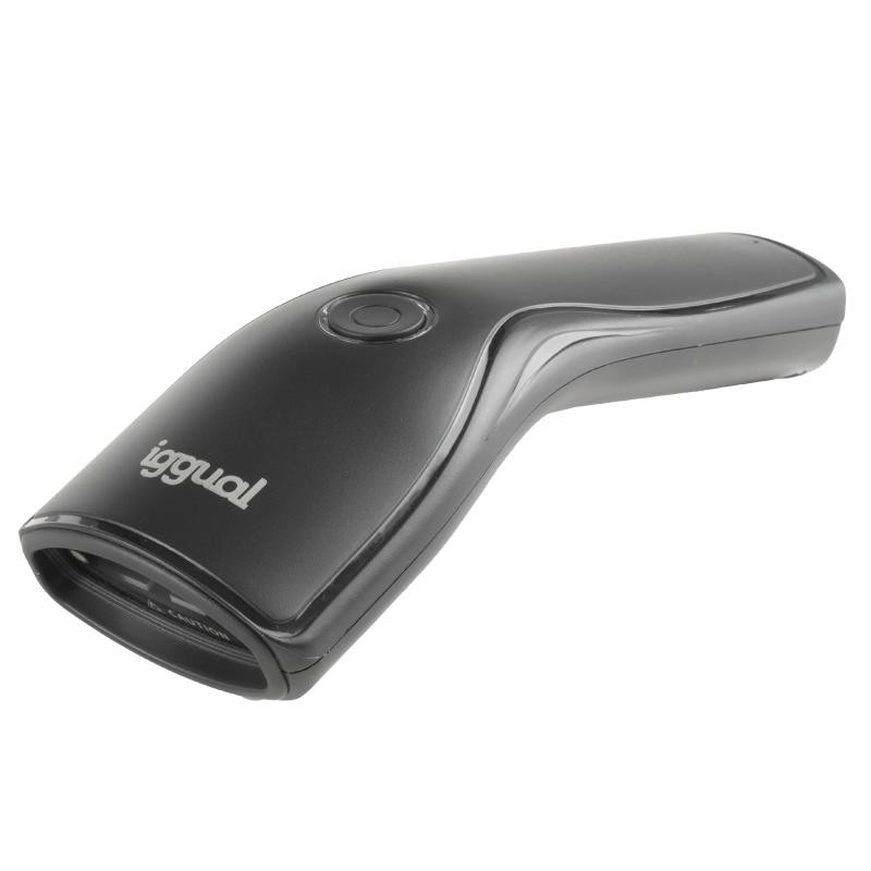 iggual Lector código barras 2D USB botón soporte