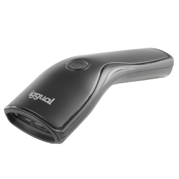 iggual Lector código barras 2D USB botón soporte